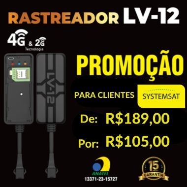 RASTREADOR LV 12 4G/ USB