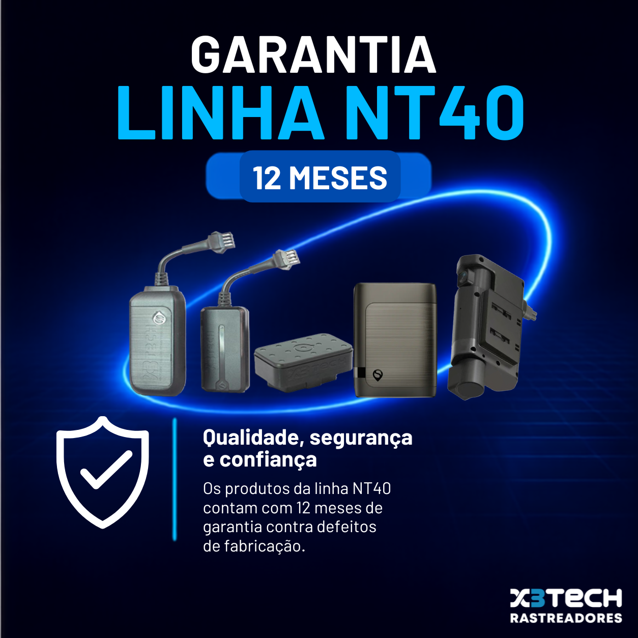 Garantia linha NT40