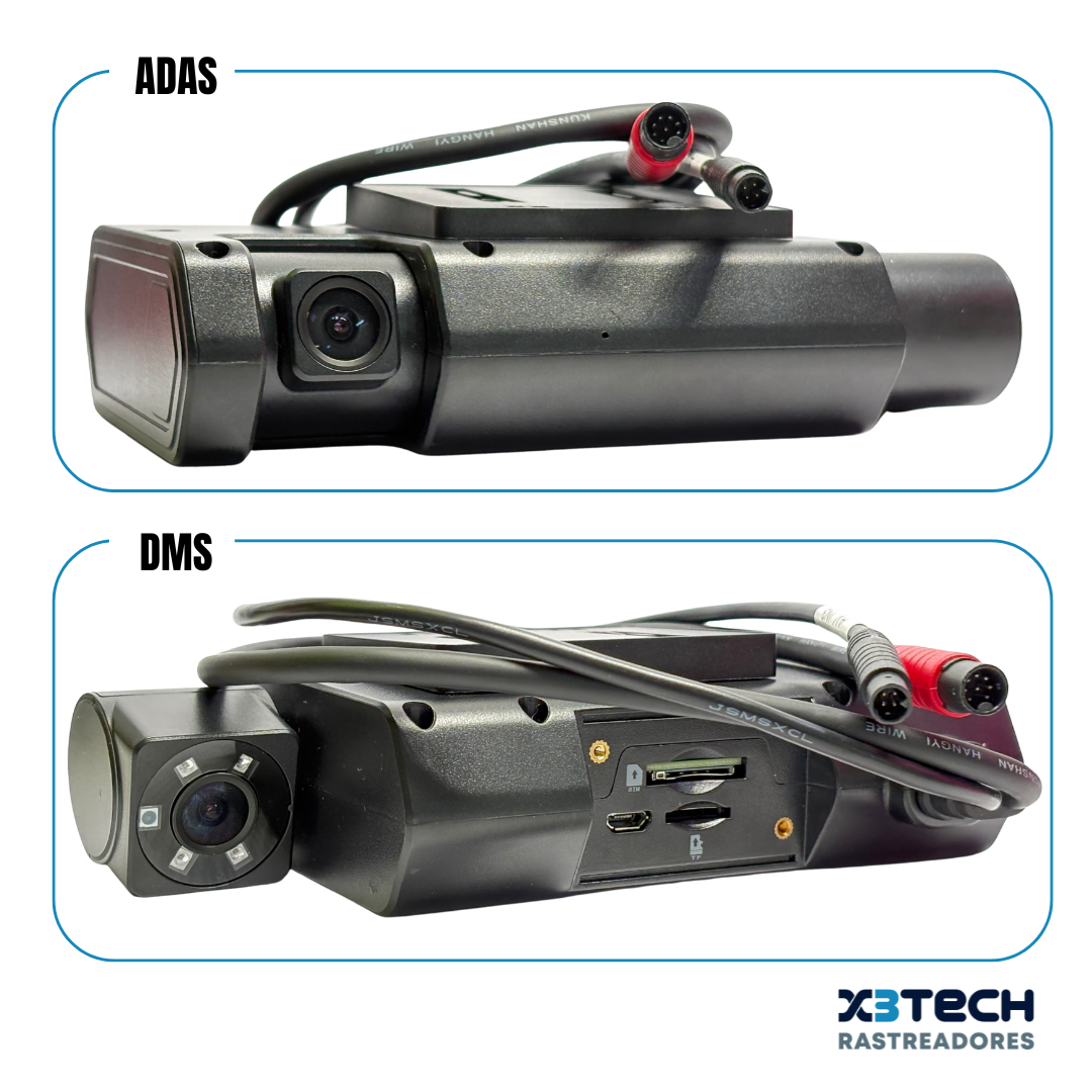 NT407-PRO | Rastreador com Dash Cam Inteligente ( Pista + Motorista)