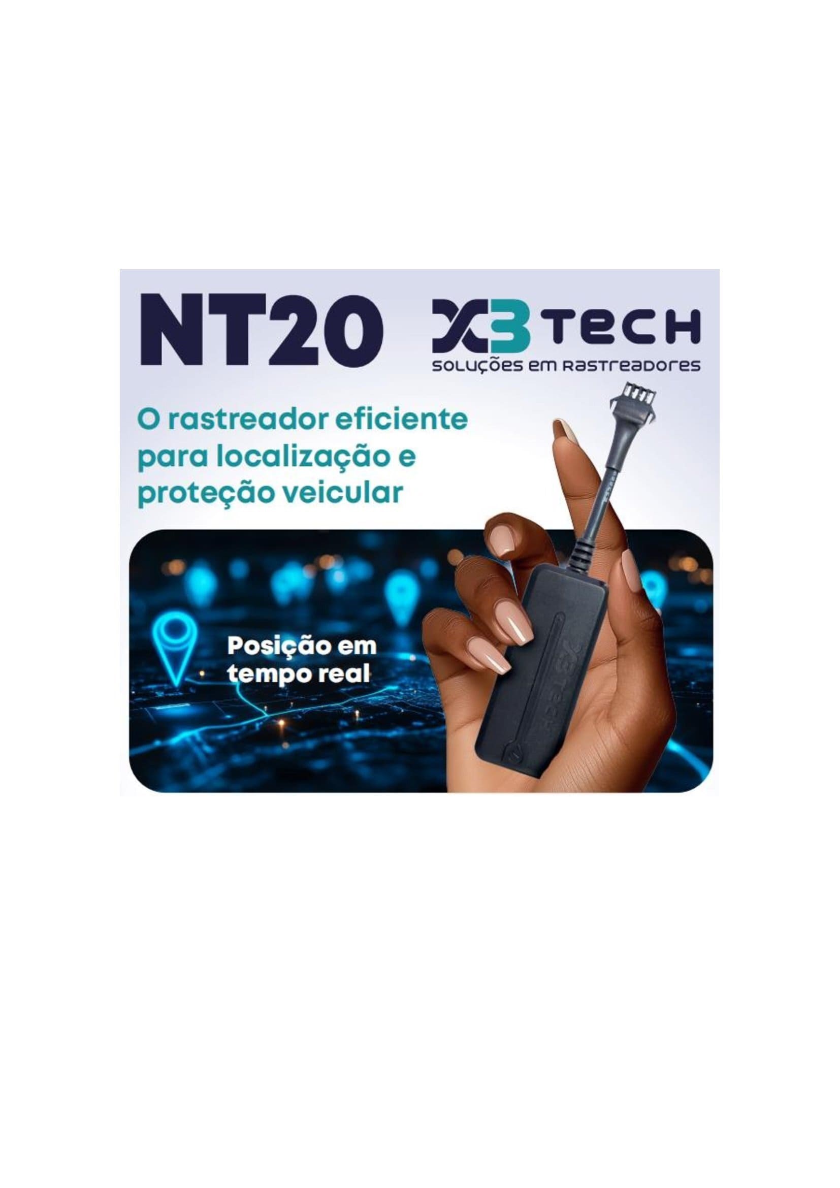 Rastreador NT20 X3TECH