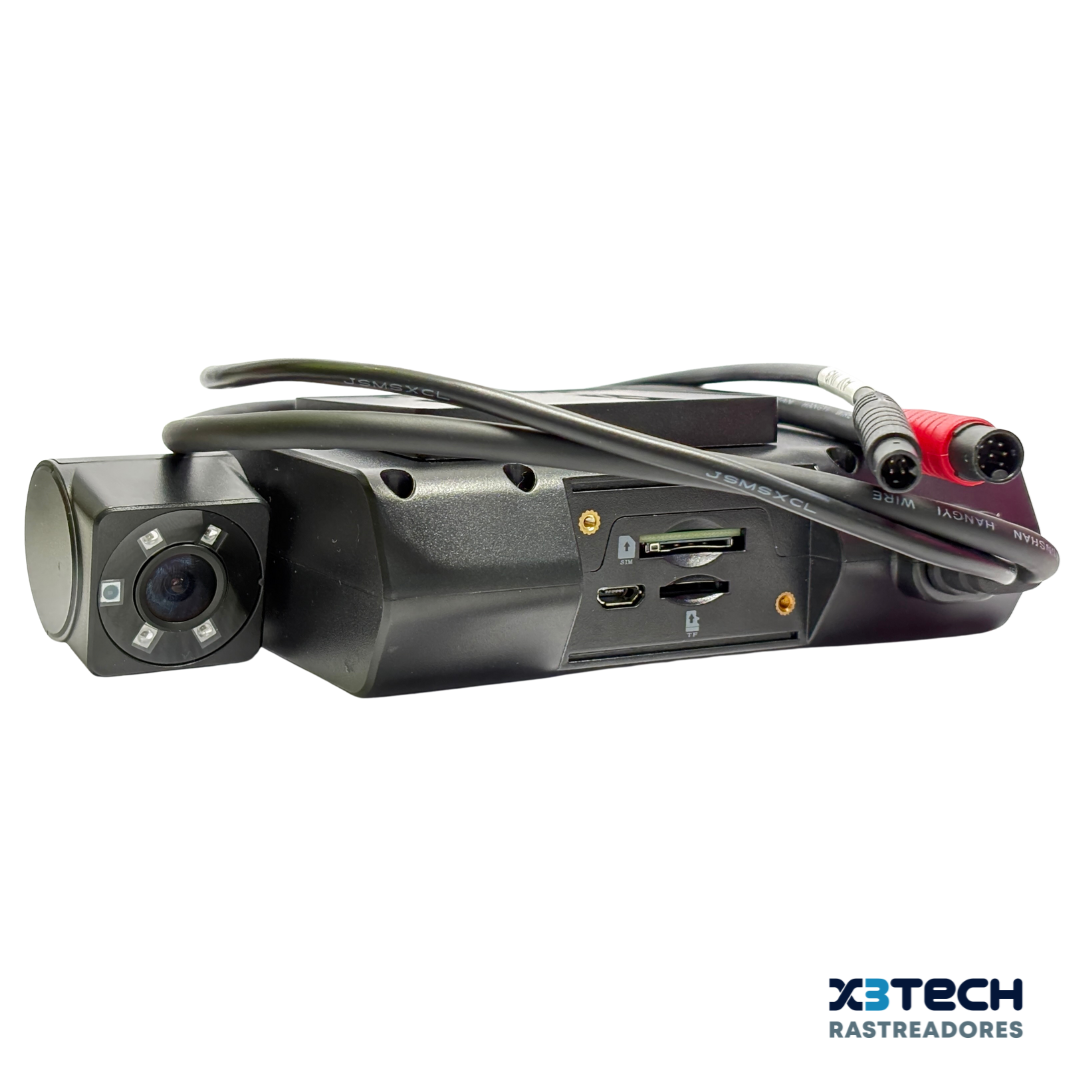 NT407-PRO | Rastreador com Dash Cam Inteligente ( Pista + Motorista)