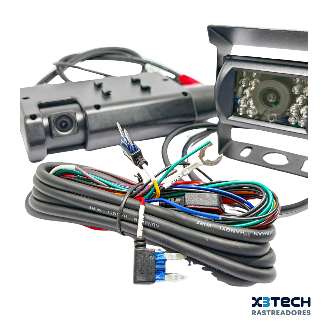 NT407-PRO | Rastreador com Dash Cam Inteligente ( Pista + Motorista)